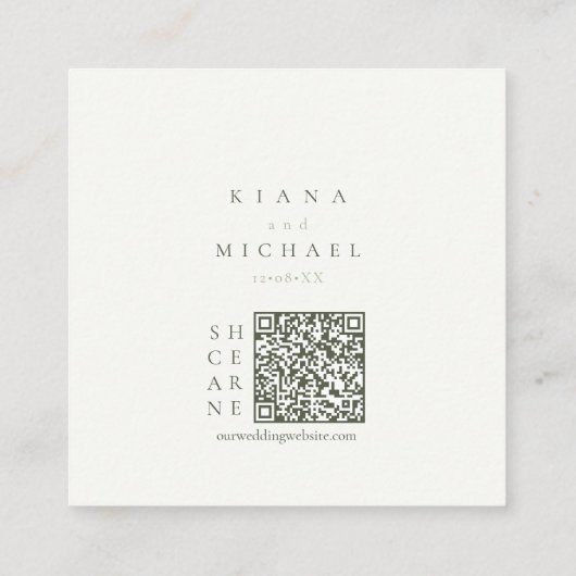 トーンブルーグリーンカラーパレットID1046の設定 エンクロージャーカード (裏面)