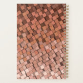 トーンモダン自然モザイクプランナー プランナー手帳 (裏面)