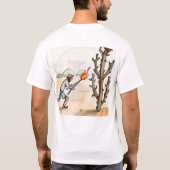 トーンルーンアートᚦ | Anglo-Saxonバイキングルーン Tシャツ (裏面)