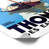 トーンレベインフランスヴィンテージ旅行 ポスター (角)