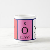 トーン周期テーブル名mag コーヒーマグカップ (中央)