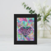 トーン数々のハート ポストカード (スタンド正面)