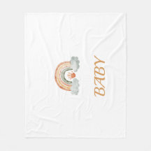 トーン自然ウォーターカラーボホレインボー"ベビー"