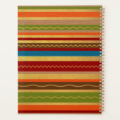 トーン自然ストライプ プランナー手帳 (裏面)