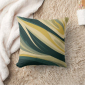 トーン自然抽象芸術旋回デザイン クッション (ブランケット)