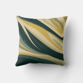 トーン自然抽象芸術旋回デザイン クッション (裏面)