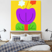 トーン鮮やか キャンバスプリント (インサイチュ (寝室))