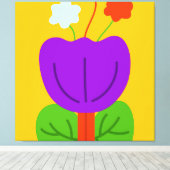 トーン鮮やか キャンバスプリント (インサイチュ (ウッドフロア))