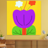 トーン鮮やか キャンバスプリント (インサイチュ (リビング))