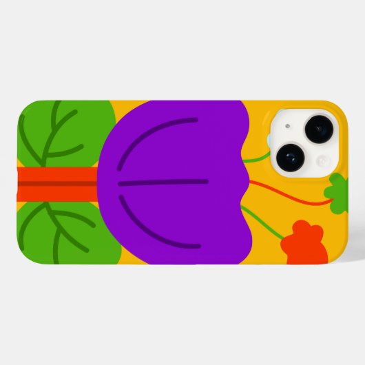 トーン鮮やか Case-Mate iPhoneケース (裏面 (横))