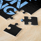 ト保ラック18ホイーラーブルー   ジグソーパズル (側面)