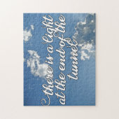 ト感動的ンネルの端の光 ジグソーパズル (縦)