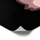 ト生まれハムジヴベビーピグおもしろいプンダークBG ポスター (角)