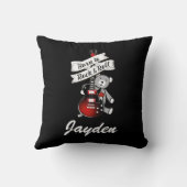 ト生まれローカスタムベビーギター子供部屋T クッション (裏面)