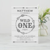 ト素朴リバル·アロー·ボイズ·ワイルド·ワン·バースデー·パーティー 招待状 (スタンド正面)
