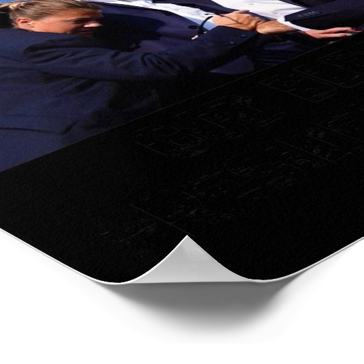 ト賛美ランプ大統領 ポスター (角)