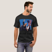 ト賛美ランプ大統領 Tシャツ (正面フル)