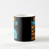 ト退職したラック運転魚釣りの退職  コーヒーマグカップ (中央)