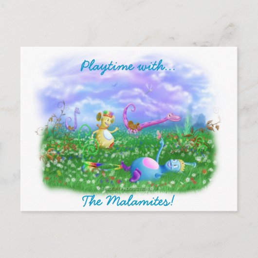 ト遊イスティ・トゥィックス・ガーデン！ ポストカード (正面)