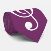 ト音記号のタイ ネクタイ (ロール)
