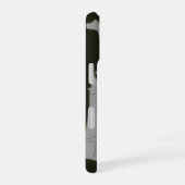 ト音記号の入ったアメリカ地図 iPhone 16ケース (右側面)