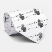 ト音記号音楽ワイシャツおよび衣類 ネクタイ (ロール)