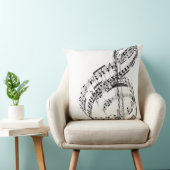 ト音記号 クッション (椅子)