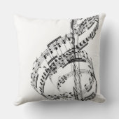 ト音記号 クッション (裏面)