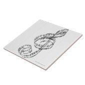 ト音記号 タイル (側面)