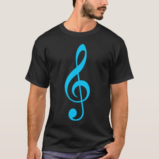 ト音記号 Tシャツ (正面)