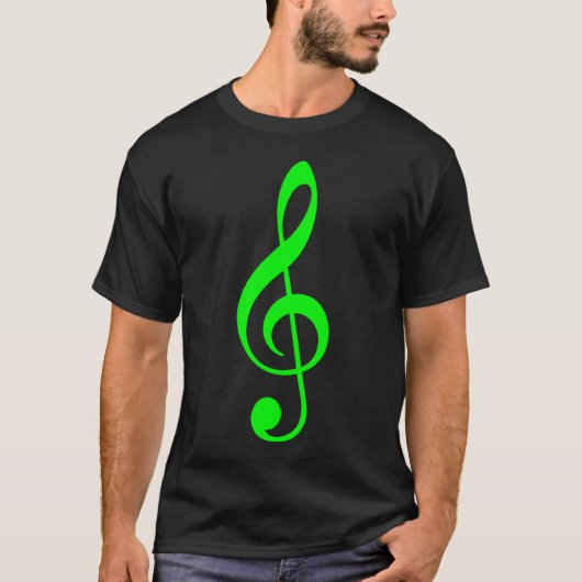 ト音記号 Tシャツ (正面)