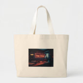 ト true crimeトートバッグ ラージトートバッグ (正面)