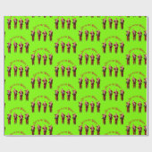 ドおもしろいナルドトランプの世界への喜び ラッピングペーパー (フラット)