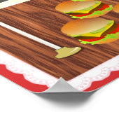 ドおもしろいナルドトランプハンバーダーズウォールバレンタインデー ポスター (角)