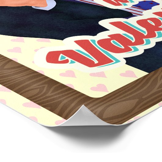 ドおもしろいナルドトランプバレンタインデーpeeテープジョーク ポスター (角)