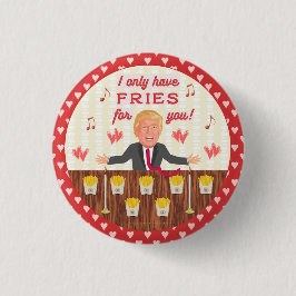 ドおもしろいナルドトランプファストフードフードバレンタインデー 缶バッジ