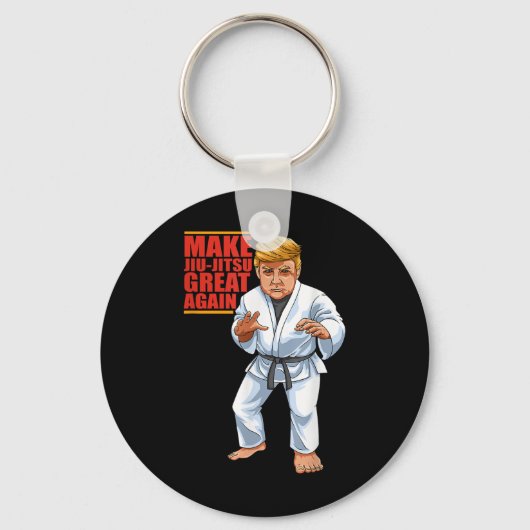 ドおもしろいナルドトランプ共和党 – 柔術とBjj キーホルダー (正面)