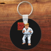 ドおもしろいナルドトランプ共和党 – 柔術とBjj キーホルダー (正面)