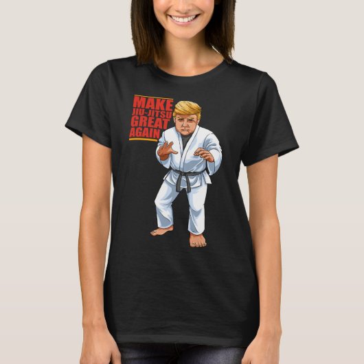 ドおもしろいナルドトランプ共和党 – 柔術とBjj Tシャツ (正面)