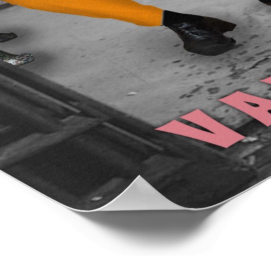 ドおもしろいナルドトランプ弾劾バレンタインデー ポスター (角)