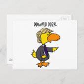 ドおもしろいナルドトランプ政治漫画 ポストカード (正面/裏面)