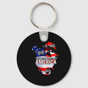 ドおもしろいナルドトランプ米国国旗カナダ・グリーンランド キーホルダー