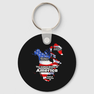 ドおもしろいナルドトランプ米国国旗カナダ・グリーンランド キーホルダー