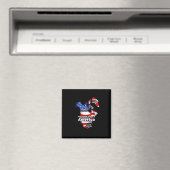 ドおもしろいナルドトランプ米国国旗カナダ・グリーンランド マグネット (インサイチュ (食洗機))