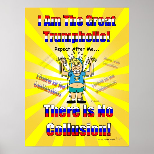 ドおもしろいナルドトランプ素晴らしト ポスター (正面)