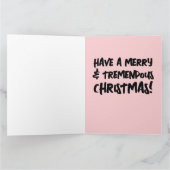 ドおもしろいナルドトランプ – 素晴らしい！ サンキューカード (内部)