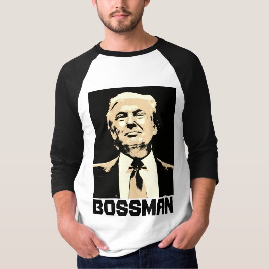 ドおもしろいナルドトランプTシャツ Tシャツ (正面)