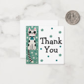 ドお洒落予測できなードルキャットスケッチ ノートカード (正面/裏面インサイチュ)