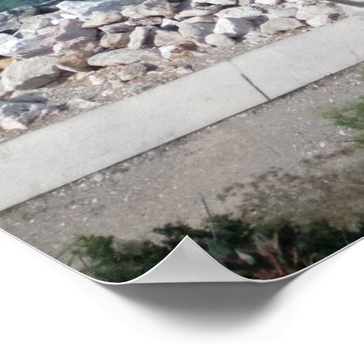 ドアが閉まるとポスターが開く引用文 ポスター (角)