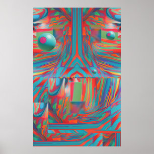 ドアが開いている – Ken Gage Surreal Art ポスター